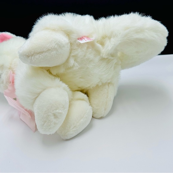 Vintage Fairview White Cat Blue Eyes 9” Plush Stuffed Animal Toy Thailand - Picture 9 of 11